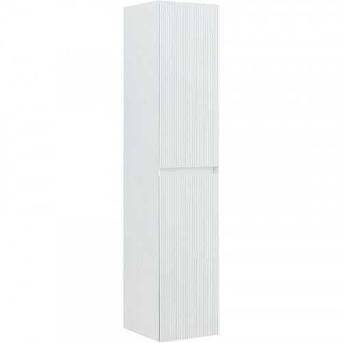 Шкаф пенал Aquanet Альтера 34 337158 подвесной Белый матовый МДФ / ЛДСП