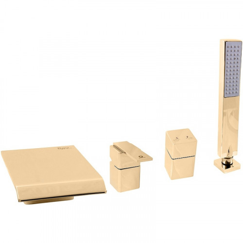 Смеситель на борт ванны Rav Slezak Loira LR573.5PZ Золото латунь