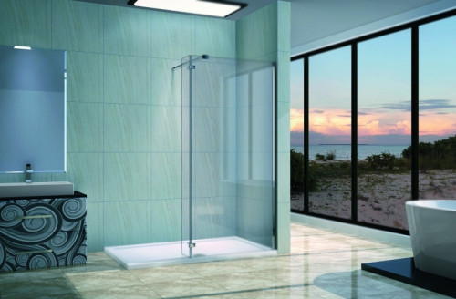 Душевая перегородка WeltWasser WW400 90G+30G 10000002947 профиль Хром стекло прозрачное