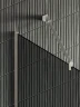 Душевая перегородка Maybah Glass MGD-717-5у 1190х1950 в узком профиле с полотенцедержателем Хром матовый стекло графитовое