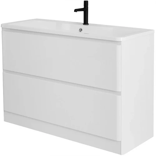Тумба под раковину BelBagno 120 ALBANO-1200-2C-PIA-BL Bianco Lucido МДФ / ЛДСП