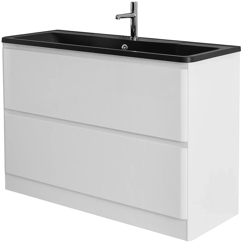 Тумба под раковину BelBagno 120 ALBANO-1200-2C-PIA-BL Bianco Lucido МДФ / ЛДСП