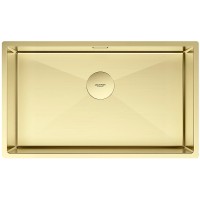Кухонная мойка Paulmark Next 74 Uni PM217444-LG Светлое золото нержавеющая сталь встраиваемый