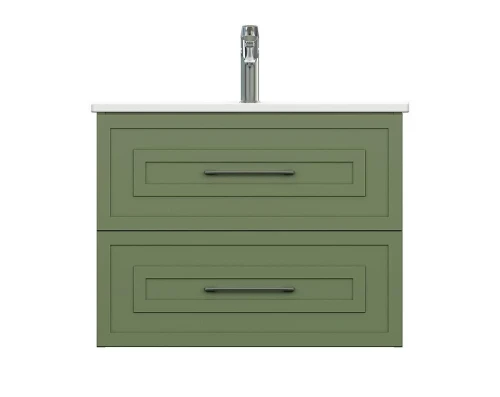 Тумба под раковину Cersanit Classic 60 69089 подвесная цвет Зеленый матовый
