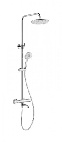 Душевая система Arrow AG3317SHU1CP с термостатом цвет Хром