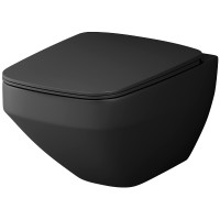Унитаз AM.PM Inspire V2.0 C50A1700MBSC подвесной Черный матовый с сиденьем микролифт фарфор подвесной