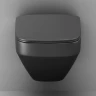 Унитаз AM.PM Inspire V2.0 C50A1700MBSC подвесной Черный матовый с сиденьем микролифт фарфор подвесной