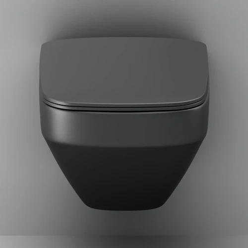 Унитаз AM.PM Inspire V2.0 C50A1700MBSC подвесной Черный матовый с сиденьем микролифт фарфор подвесной