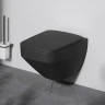 Унитаз AM.PM Inspire V2.0 C50A1700MBSC подвесной Черный матовый с сиденьем микролифт фарфор подвесной