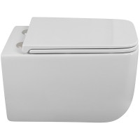 Унитаз BelBagno Luce-Tor BB076CH-TOR/SC подвесной с сиденьем Микролифт фаянс подвесной