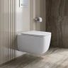 Унитаз BelBagno Luce-Tor BB076CH-TOR/SC подвесной с сиденьем Микролифт фаянс подвесной