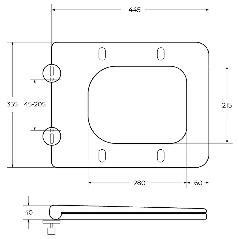 Унитаз BelBagno Luce-Tor BB076CH-TOR/SC подвесной с сиденьем Микролифт фаянс подвесной