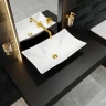 Раковина-чаша Whitecross Coral  60 0739.060034.200 Белая матовая искусственный камень (литьевой мрамор) накладная