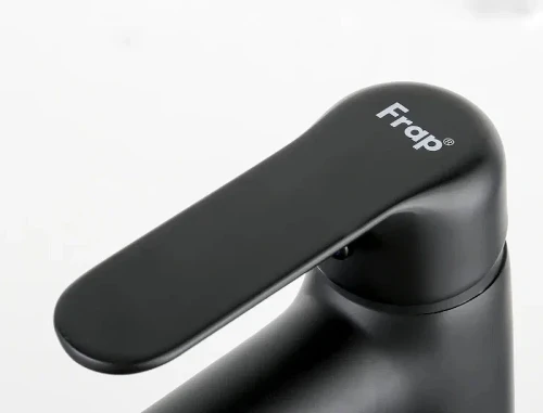 Смеситель для раковины Frap H17-6 F1017-6 Черный матовый