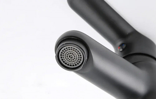 Смеситель для раковины Frap H17-6 F1017-6 Черный матовый