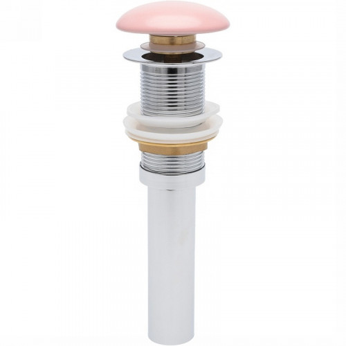 Донный клапан AQUAme AQM7002-0MP click-clack Розовый матовый