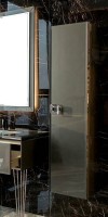 Шкаф пенал Boheme Armadi Art Lucido 35 772-GR подвесной Графит глянцевый МДФ / ЛДСП