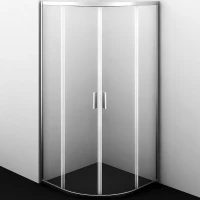 Душевой уголок WasserKRAFT Lippe 90x90 45S01 профиль Хром стекло прозрачное