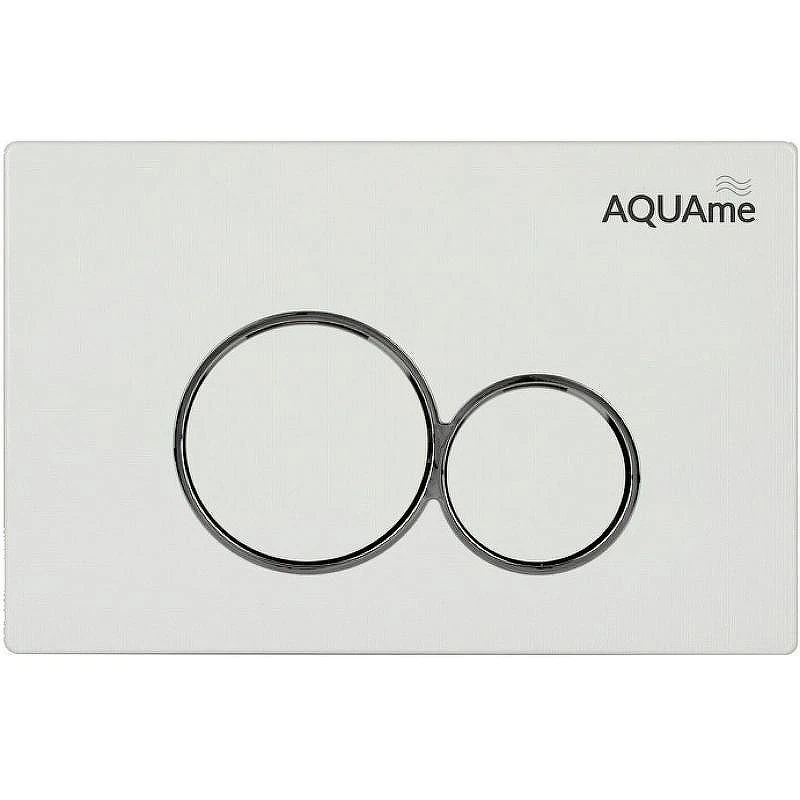 Клавиша смыва AQUAme AQM4101W Белая