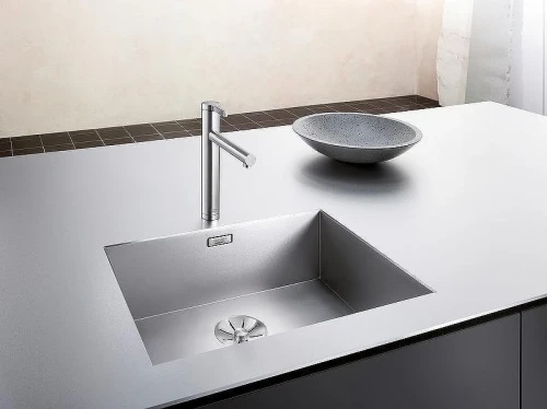 Смеситель для кухни Blanco Linee 517596 Нержавеющая сталь матовая