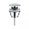 Донный клапан Wellsee Drainage System 182139000 click-clack цвет Хром