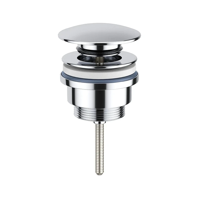Донный клапан Wellsee Drainage System 182139000 click-clack цвет Хром