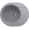 Кухонная мойка Ulgran Quartz Nora 585-05 Бетон искусственный камень (литьевой мрамор) встраиваемый