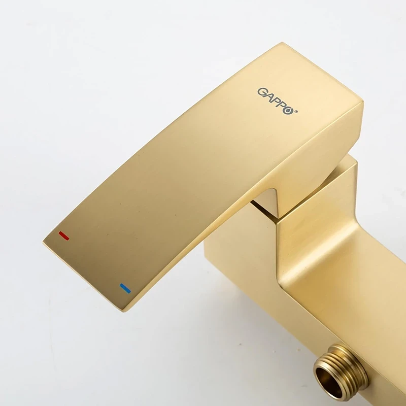 Гигиенический душ со смесителем Gappo G2007-33 цвет Золотой сатин