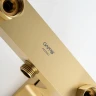 Гигиенический душ со смесителем Gappo G2007-33 цвет Золотой сатин