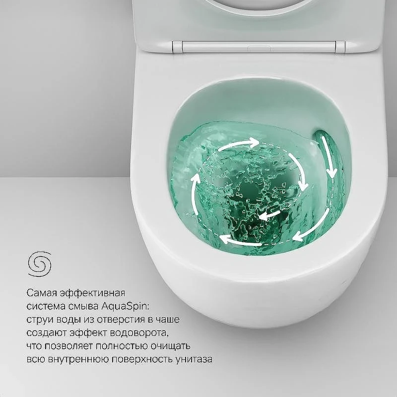 Комплект унитаза с инсталляцией AM.PM Like IS90201.801900 с сиденьем Микролифт и Белой глянцевой клавишей смыва