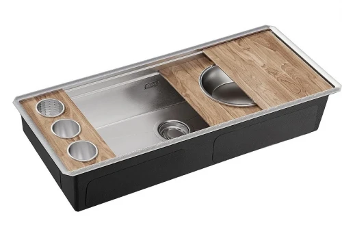 Кухонная мойка Emar PVD 114,3 EMB-111 цвет Satin