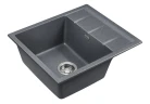Кухонная мойка Emar Quartz 58 EMQ-1580.Q цвет Антрацит