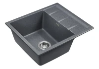 Кухонная мойка Emar Quartz 58 EMQ-1580.Q цвет Антрацит