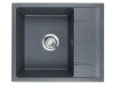 Кухонная мойка Emar Quartz 58 EMQ-1580.Q цвет Антрацит