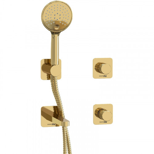 Смеситель для ванны WasserKRAFT Ems A7651.303.305.280.197.207 Золото глянцевое латунь встраиваемый