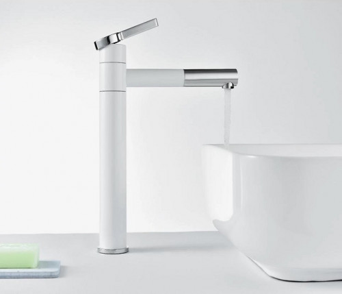 Раковина-чаша CeramaLux 50 9391 Белая фаянс накладная