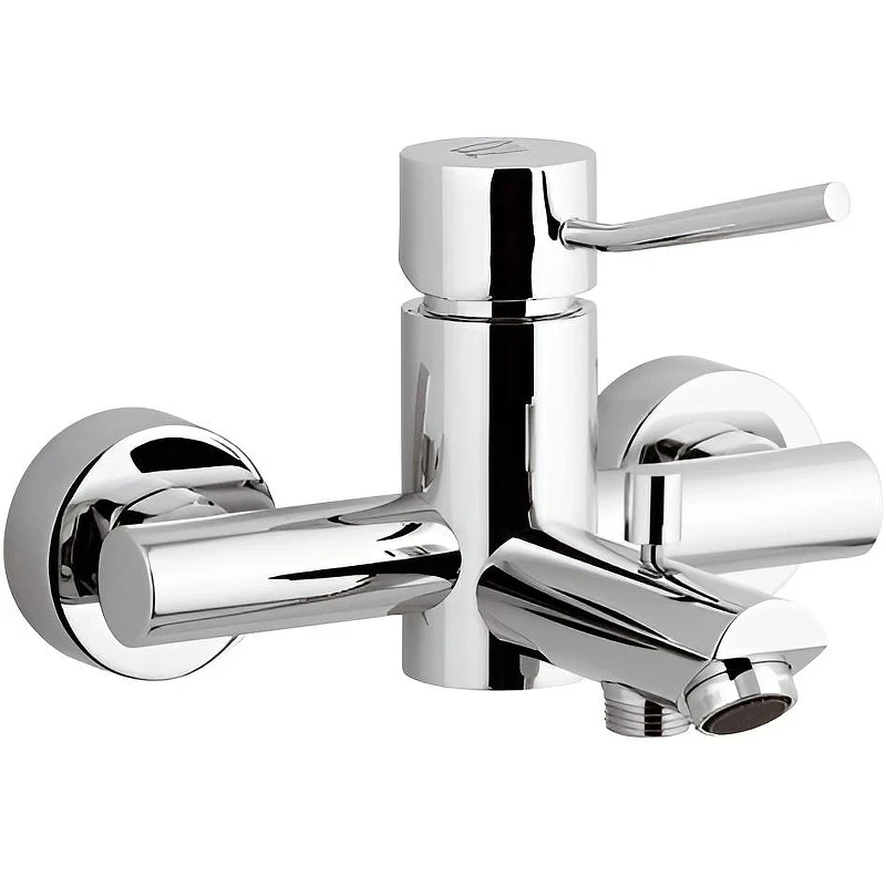 Смеситель для ванны Remer Minimal N052 Хром латунь на стену