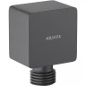 Шланговое подключение Aquatek AQ2459MB Черное матовое