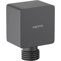 Шланговое подключение Aquatek AQ2459MB Черное матовое