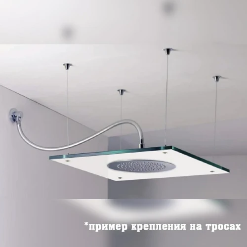 Верхний душ Graffio Kings KI011NEO цвет Черный матовый