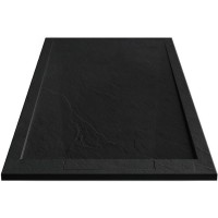 Душевой поддон из искусственного камня Esbano Luxe ESP-LX129B 120x90 ESPLX 129B Черный матовый