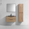 Тумба под раковину Vincea Chiara 2D 80 VMC-2C2800NO подвесная N.Oak МДФ / ЛДСП