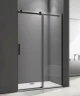 Душевая дверь в нишу Good Door Galaxy WTW-120-C-B 120 профиль Черный стекло прозрачное