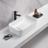 Раковина-чаша WeltWasser Elbach 78575-60 GL-WT 60 10000008698 Белая глянцевая фаянс накладная