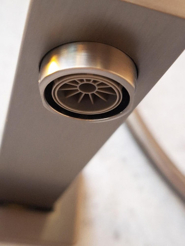 Душевая система AltroBagno Lamberto 040411 GM с термостатом цвет Оружейная сталь