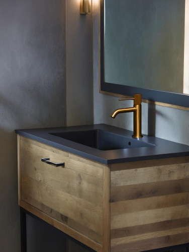 Смеситель для раковины AltroBagno Bilancia 0144 BC цвет Медь матовая