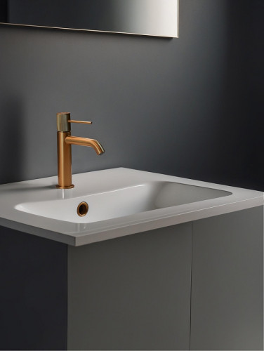 Смеситель для раковины AltroBagno Bilancia 0144 BC цвет Медь матовая