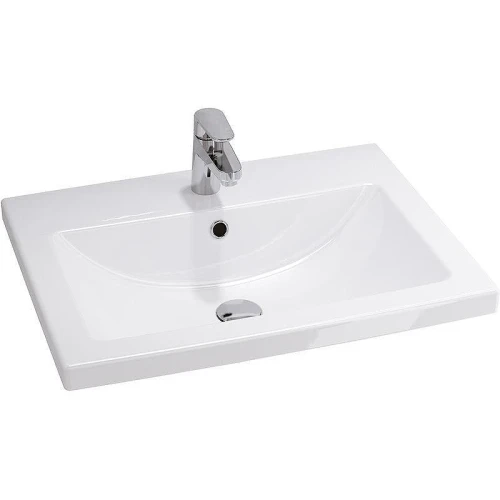 Тумба с раковиной Cersanit Moduo 60 64140+Como 60 S-UM-COM60/1-w подвесная Белая
