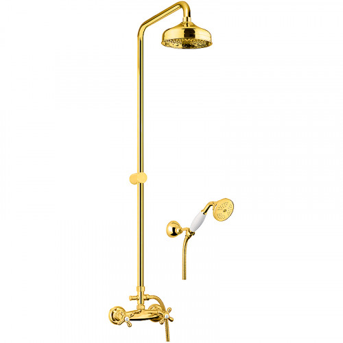 Душевая система Webert Armony AM760405010 Золото латунь на стену