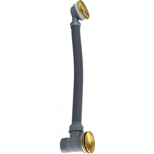 Слив-перелив WasserKRAFT Aisch A203 click-clack Золото матовое